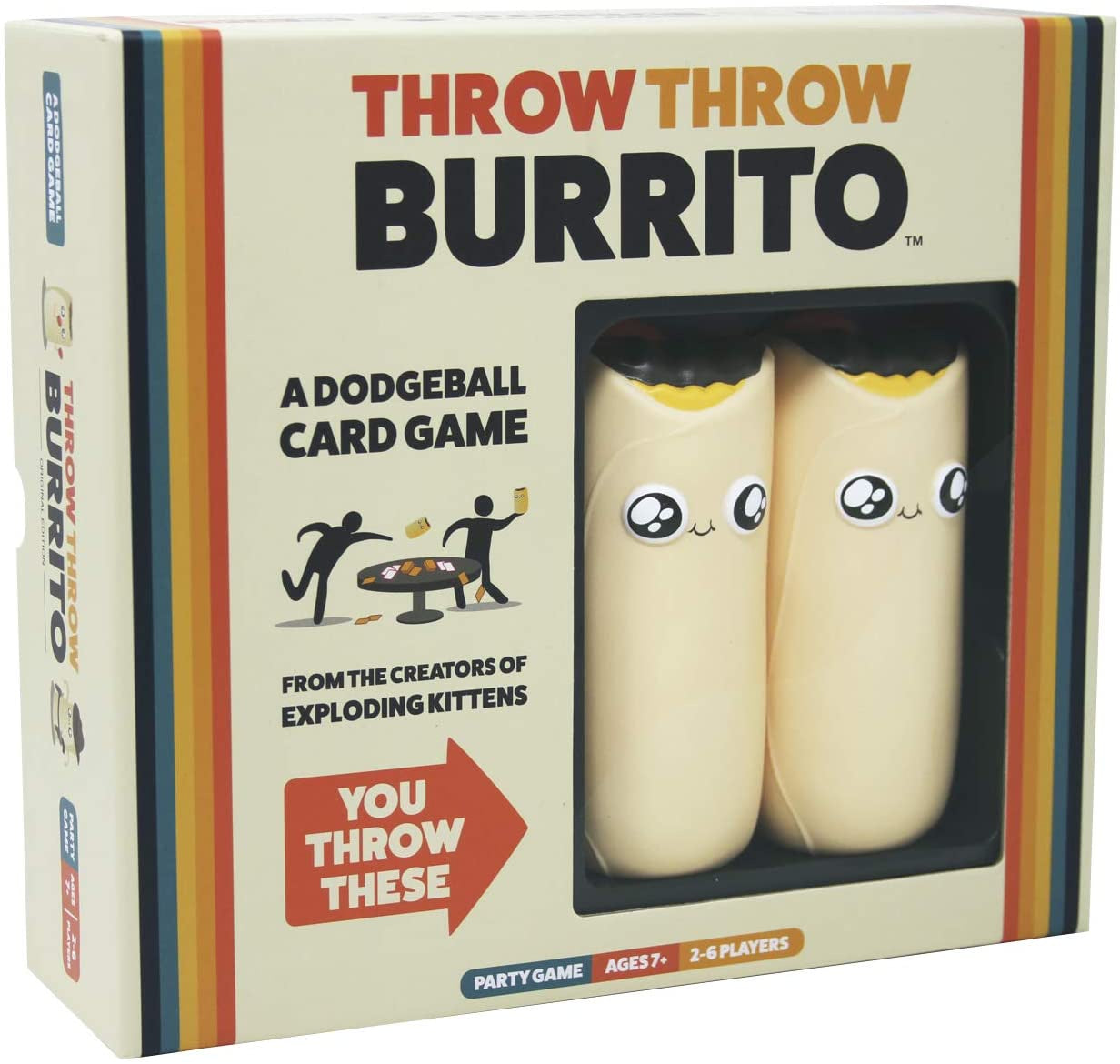 Throw Throw Burrito Dodgeball Card Game - BigBoi Cards