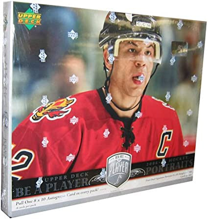 2006-07 Upper Deck Be A Player Portraits Hockey Hobby Box - BigBoi Cards