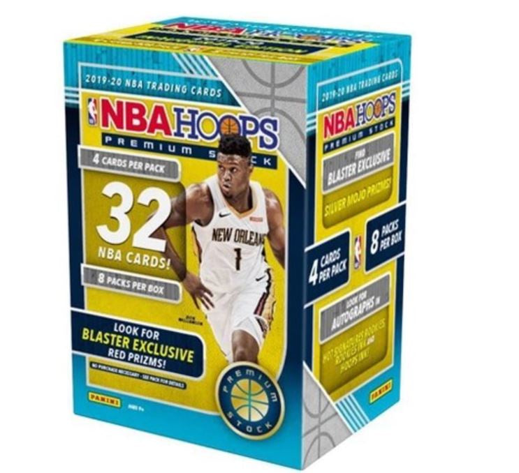 2019-20 Panini Hoops Basketball Premium Blaster Box - BigBoi Cards