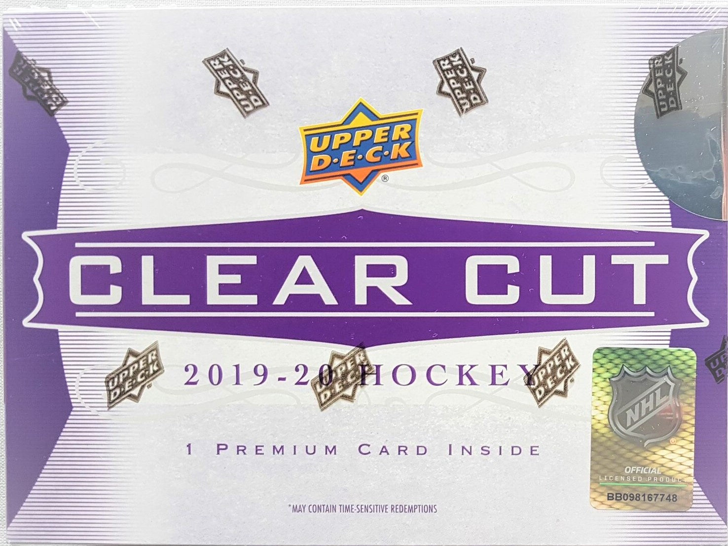 2019-20 Upper Deck Clear Cut Hockey Hobby Box - Miraj Trading