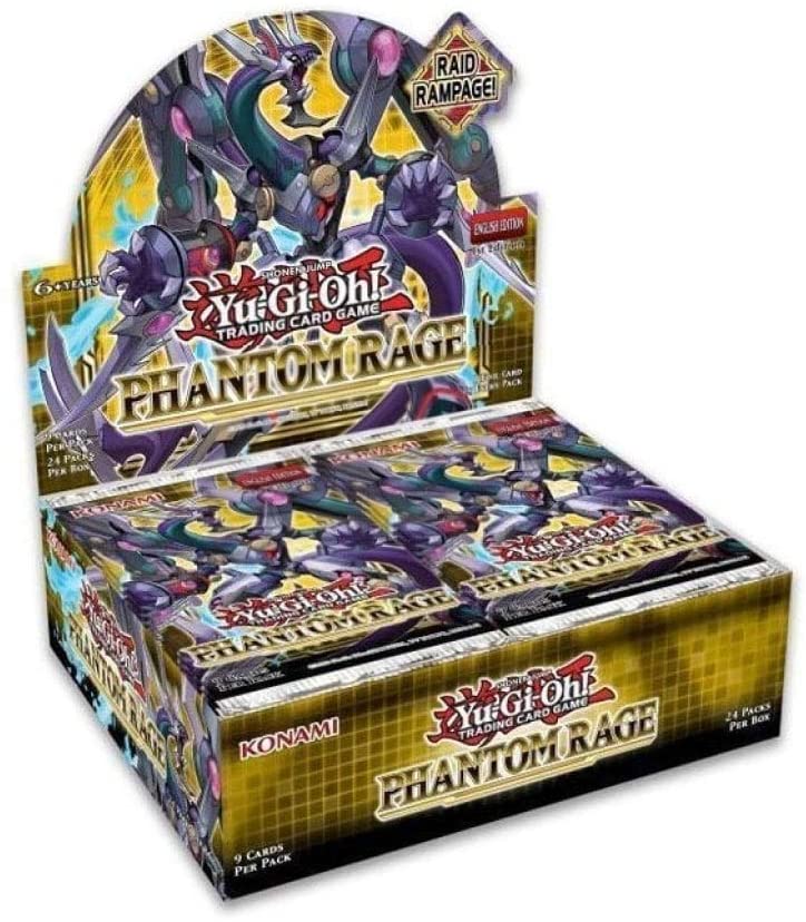 Yugioh Phantom Rage 1st Edition Booster Box | Miraj Trading