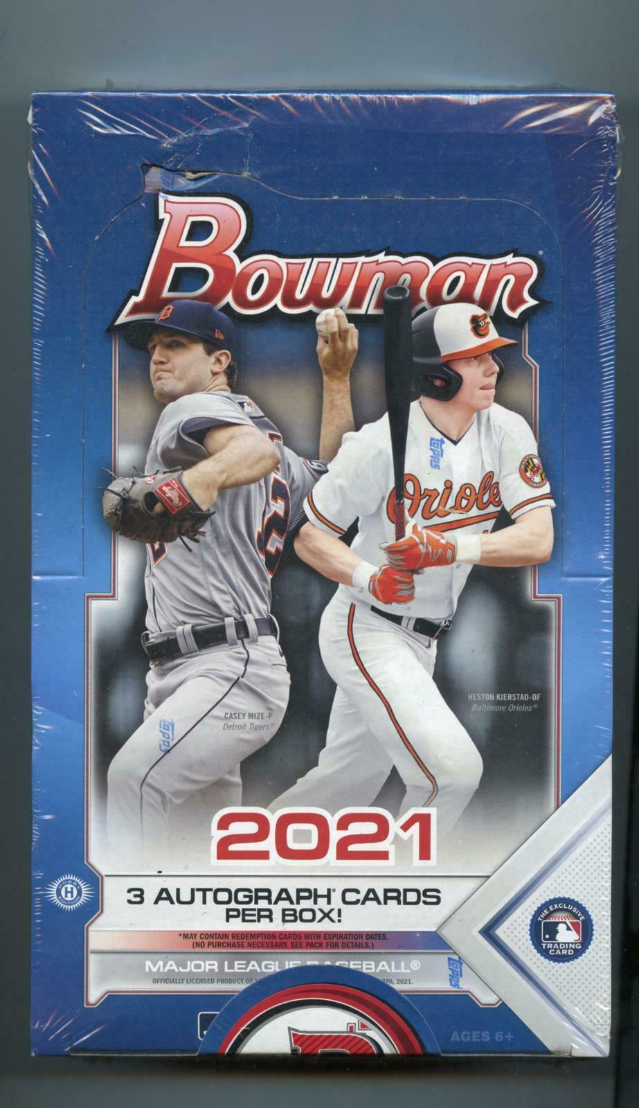 2021 Topps Bowman Baseball Jumbo Box - Miraj Trading