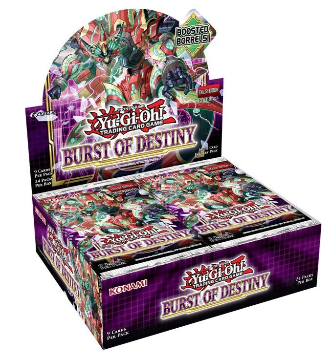 Yu Gi Oh! Burst of Destiny Booster Box - Miraj Trading