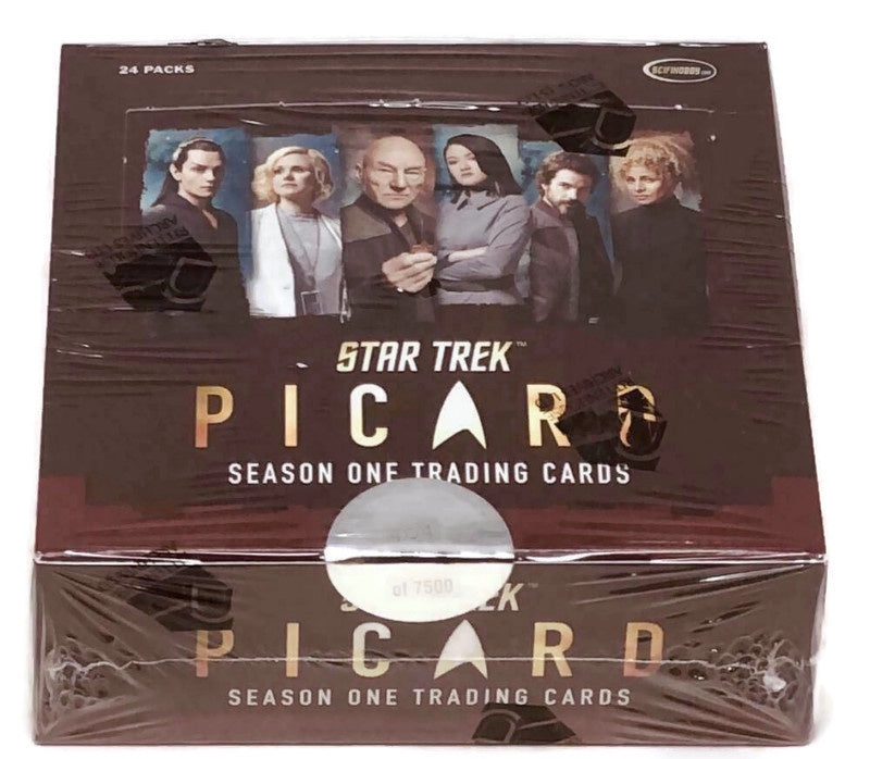 Rittenhouse Archives Ltd Star Trek Picard Season One Hobby Box - Miraj Trading