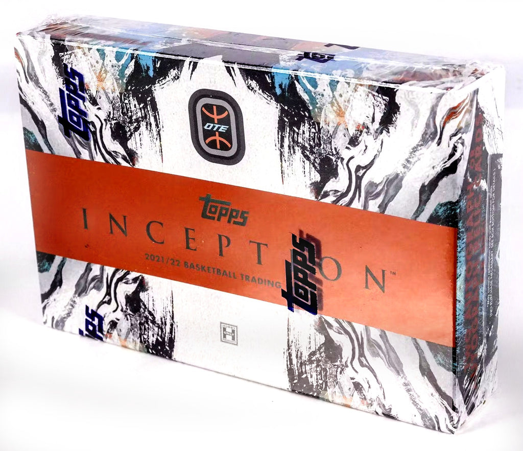 Topps Product Inception 2021-22 Topps Inception Overtime Elite Basketball Sealed Hobby Box ...