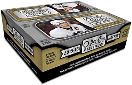 2015-16 Upper Deck O-Pee-Chee Platinum NHL Hockey Retail Box ( 24pk) - BigBoi Cards