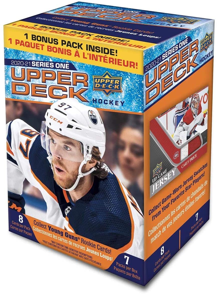 2020-21 Upper Deck Series 1 Hockey Blaster Box - Miraj Trading