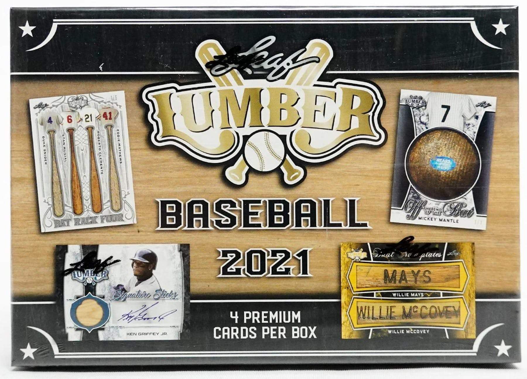 2021 Leaf Lumber Baseball Hobby Box - Miraj Trading