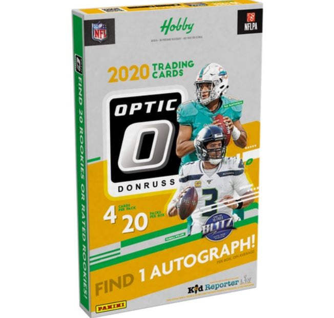 2020 Panini Donruss Optic Football Hobby Box - BigBoi Cards