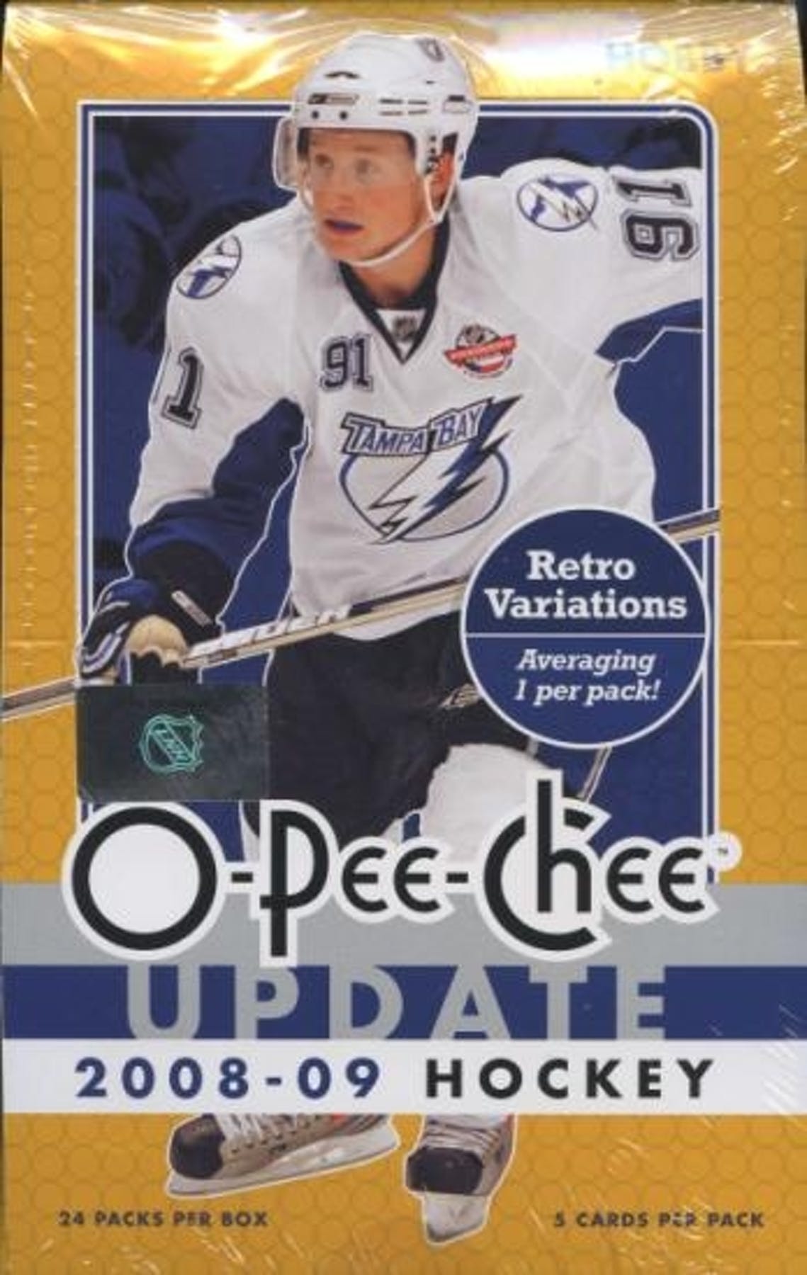2008-09 Upper Deck O-Pee-Chee Update Hockey Hobby Sealed Box - BigBoi Cards