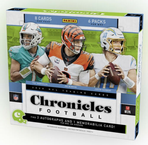 2020 Panini Chronicles Football Hobby Box - Miraj Trading