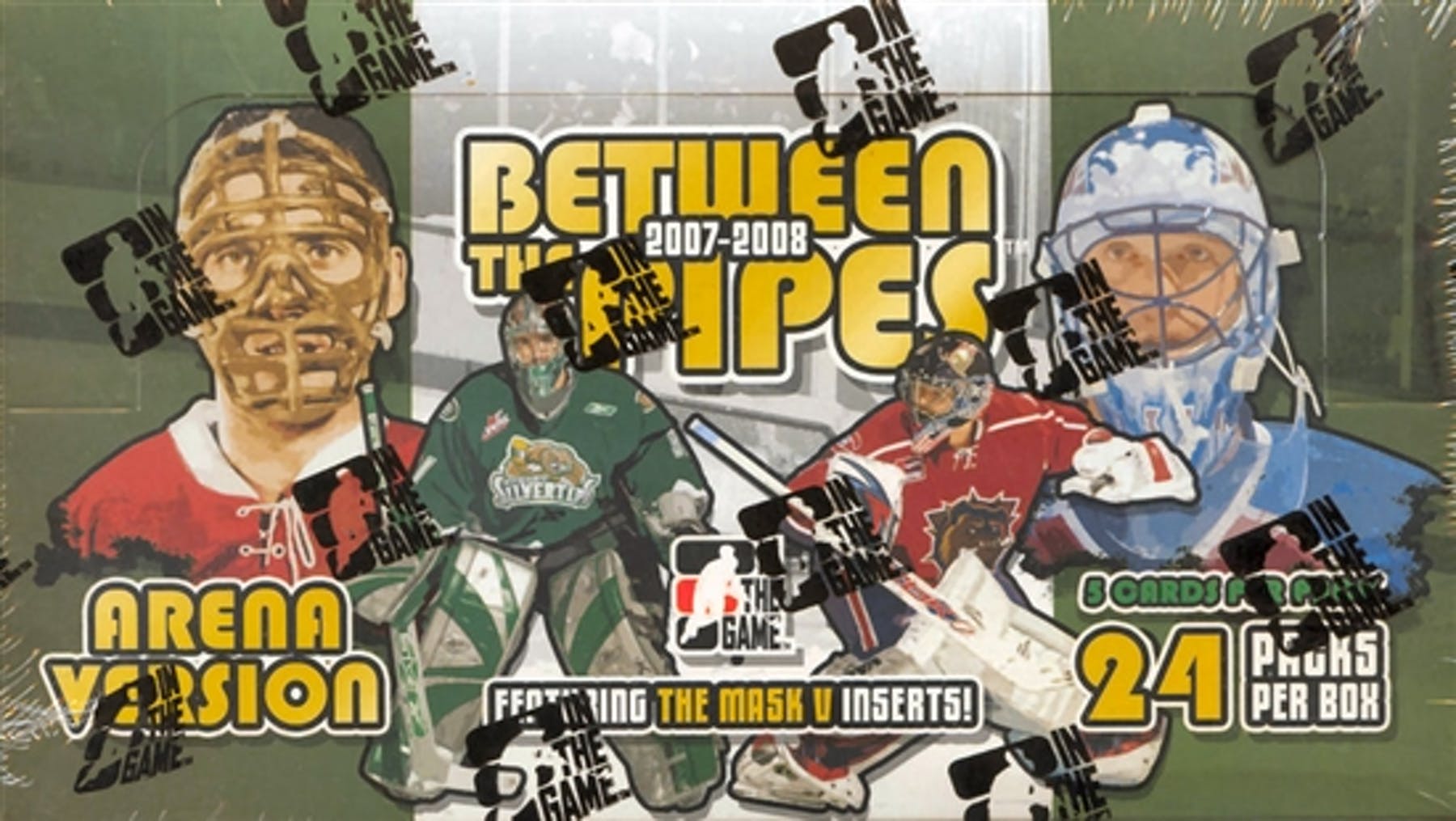 2007-08 In The Game Between The Pipes Hockey Arena Version Box - BigBoi Cards