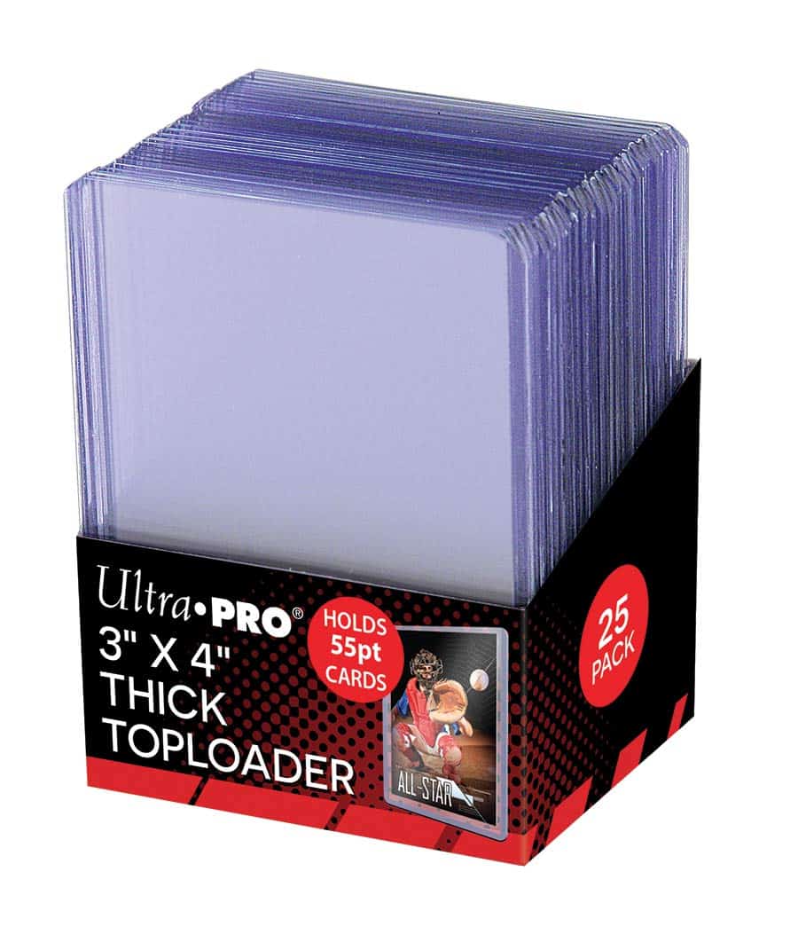 Ultra Pro 3" X 4" 55PT Toploaders (Lot of 5) - BigBoi Cards