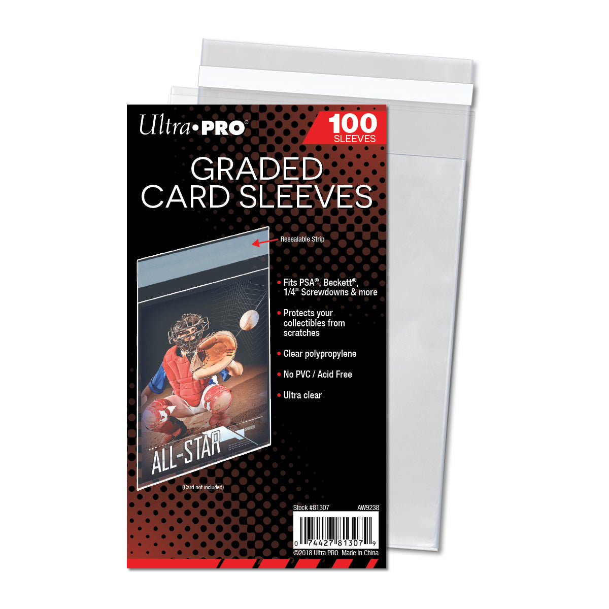 Ultra Pro Graded Card Sleeves Resealable (Lot of 2) - BigBoi Cards