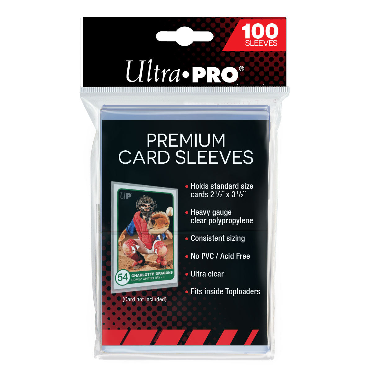 Ultra Pro 2-1/2" X 3-1/2" Premium Card Sleeves (Lot of 5) - BigBoi Cards