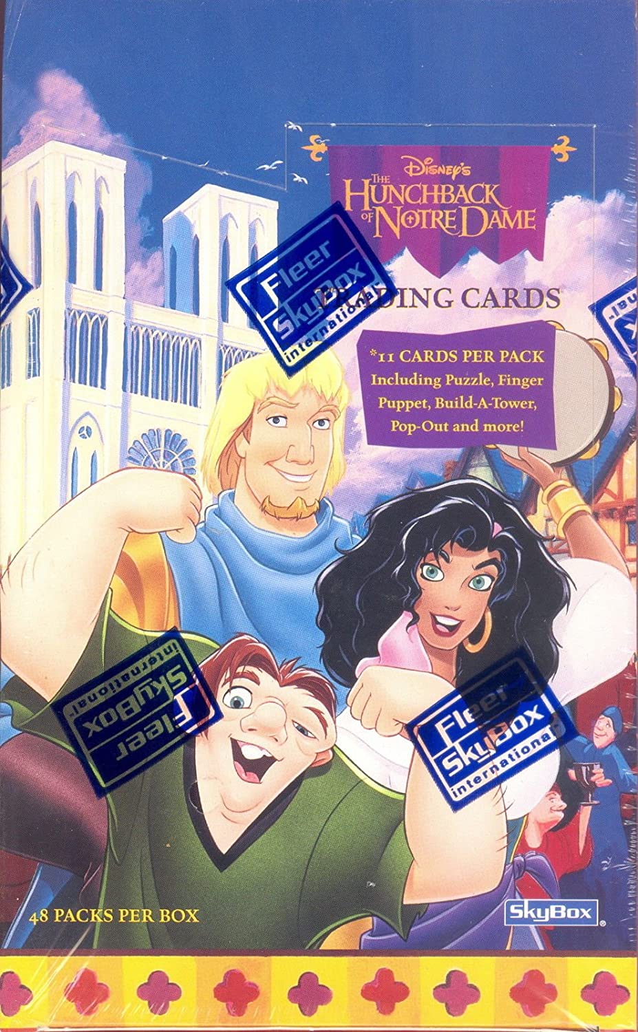 Disney Hunchback of Notre Dame Hobby Box (1996 Fleer/Skybox) - BigBoi Cards