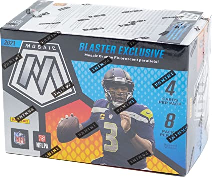 2021 Panini NFL Mosaic Football Trading Card Blaster Box - Miraj Trading