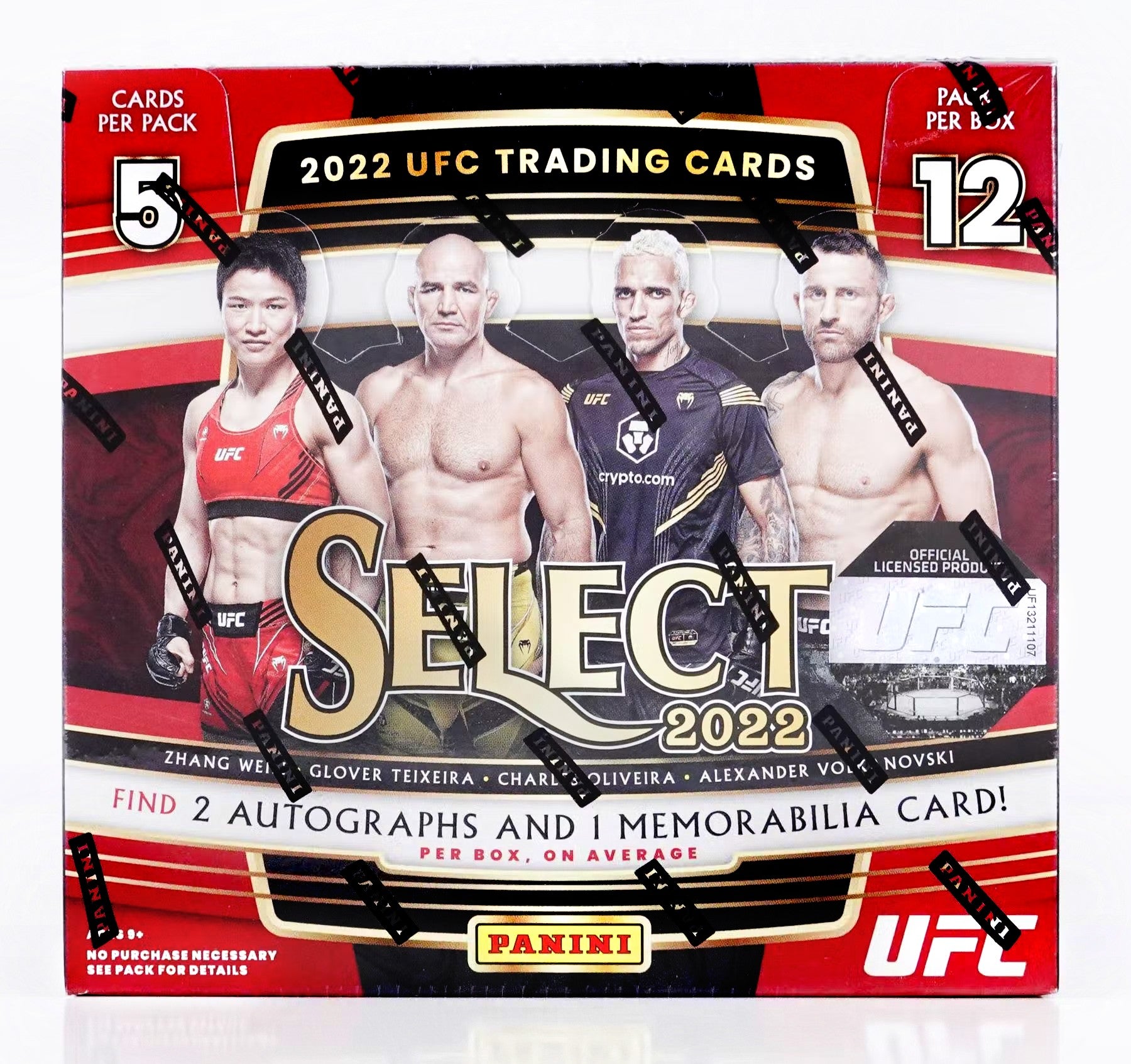 2022 Panini Select UFC Hobby Box - Miraj Trading