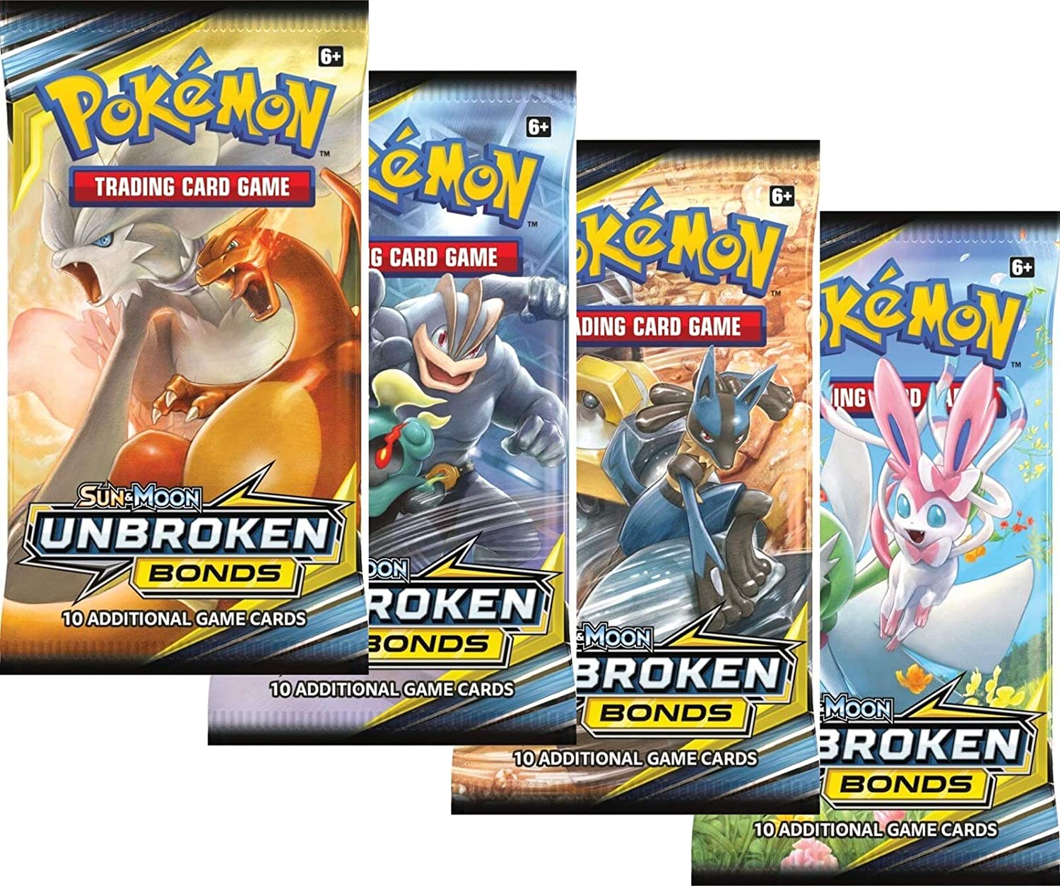 Pokemon Sun & Moon: Unbroken Bonds Sleeved Booster Pack (24 packs a lot) - BigBoi Cards
