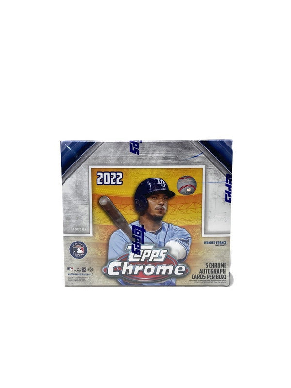 2022 Topps Chrome Baseball Jumbo Box - Miraj Trading