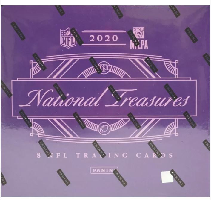 2020 Panini National Treasures Football Hobby Box - Miraj Trading