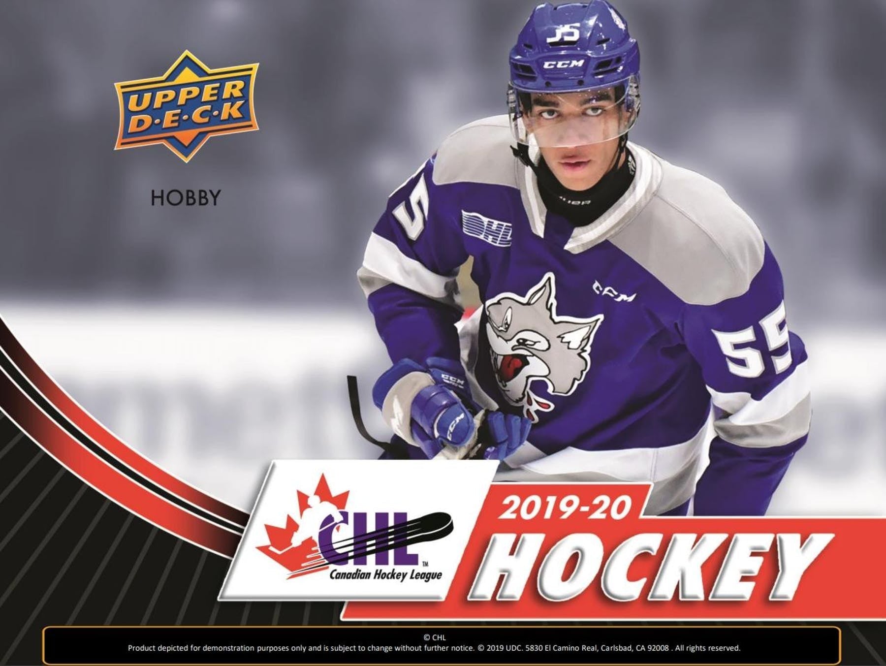 2019-20 Upper Deck CHL Hockey Hobby Sealed Box - BigBoi Cards
