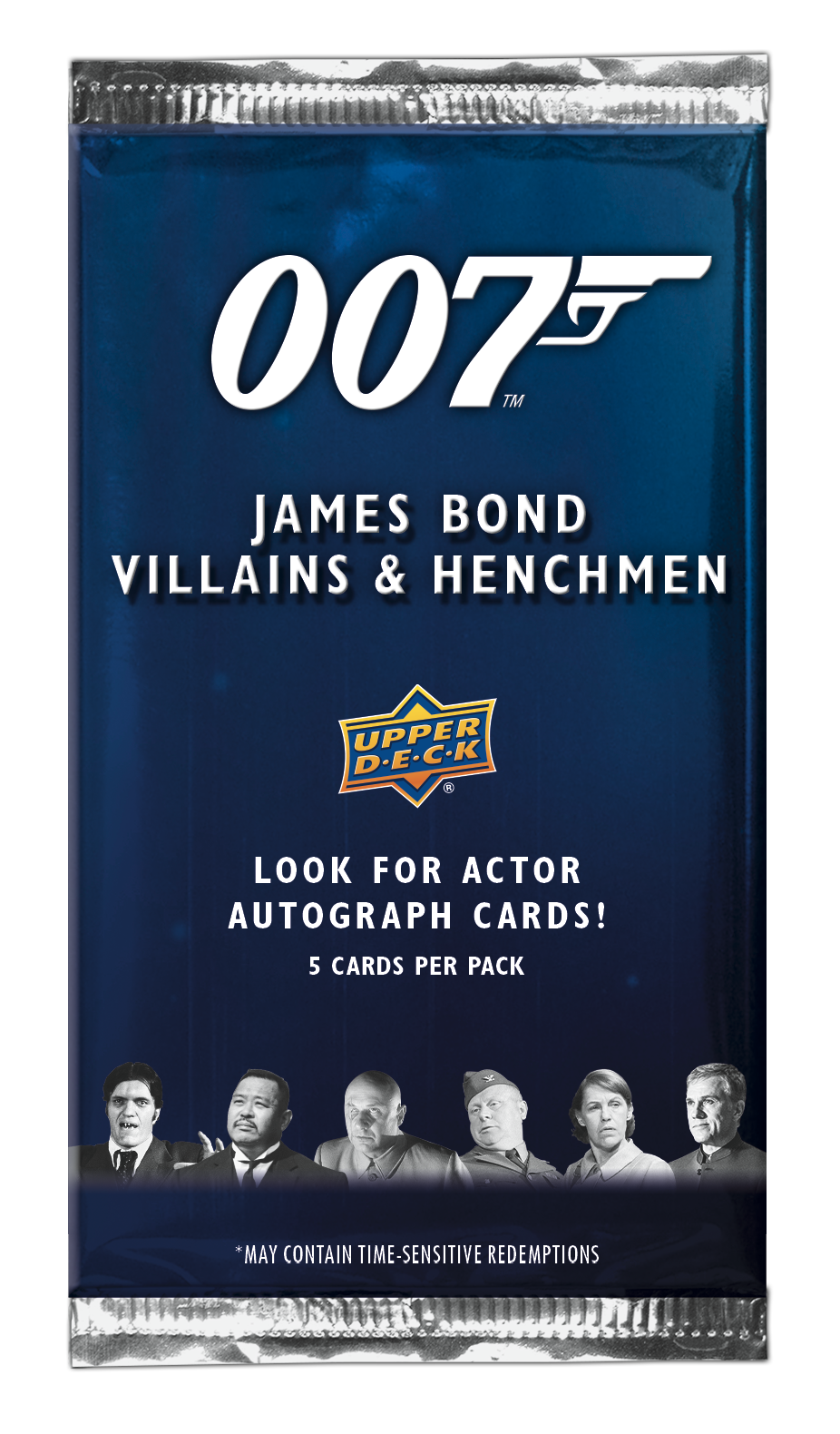 2020 Upper Deck James Bond 007 Villains & Henchmen Trading Cards Box - Miraj Trading