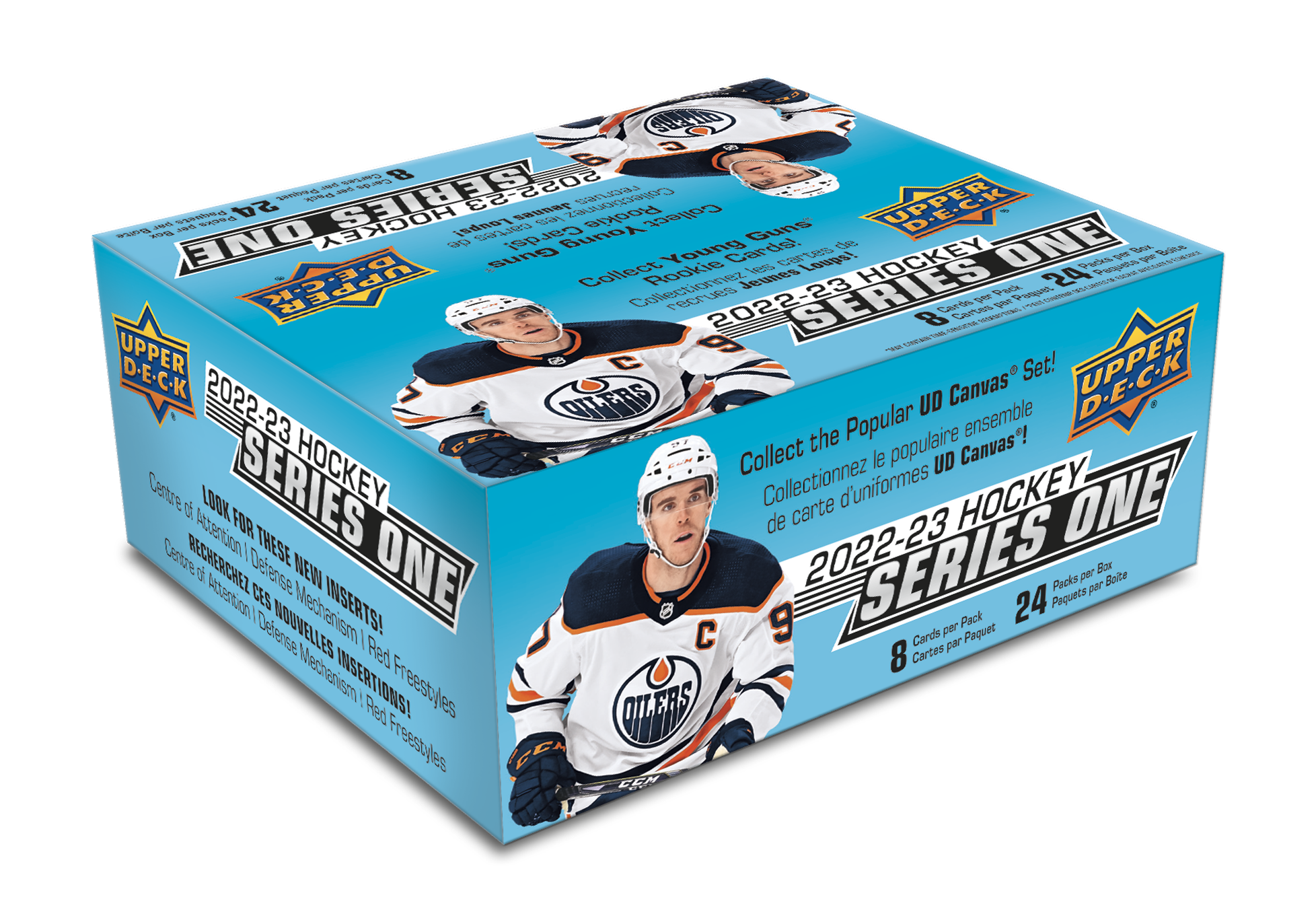 2022-23 Upper Deck Series 1 Hockey Retail Case (Case of 20 Boxes) (Pre-Order) - Miraj Trading
