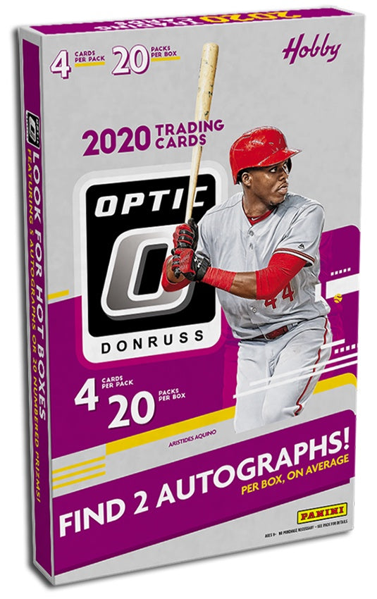 2020 Panini Optic Donruss Baseball Hobby Box - BigBoi Cards