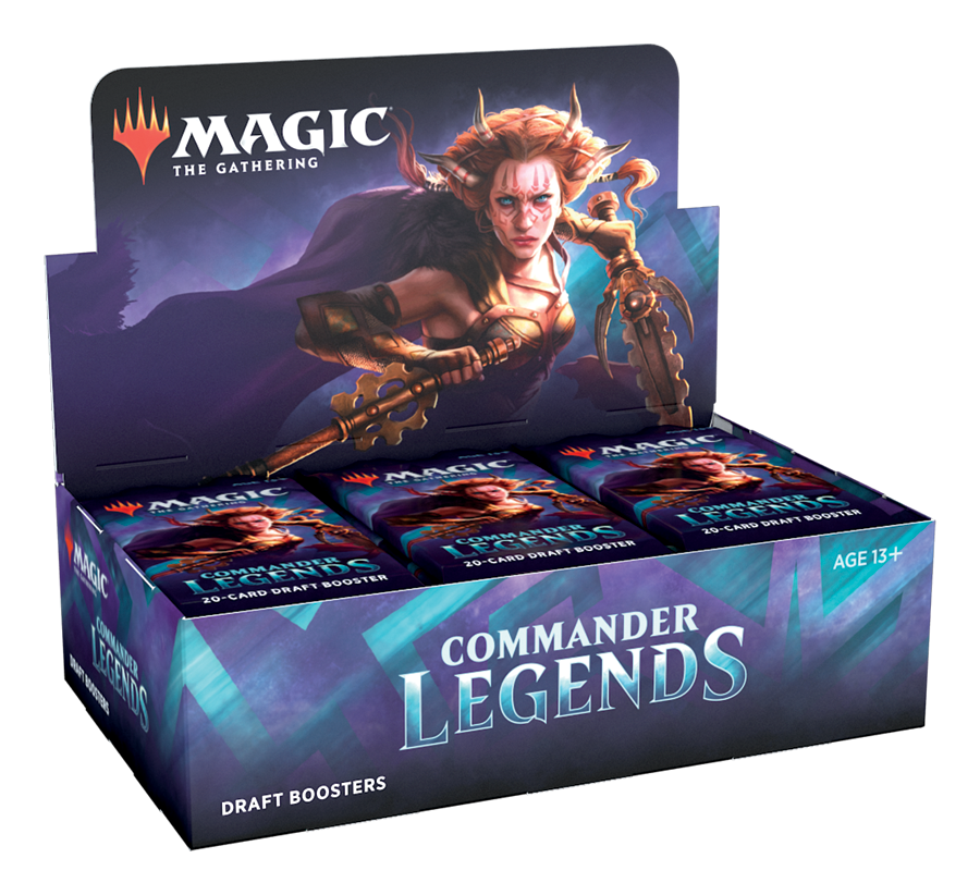 Magic the Gathering : Commander Legends Draft Booster Box - Miraj Trading