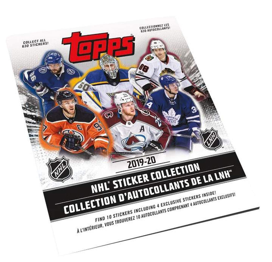 2019-20 Topps NHL Hockey Sticker Album - BigBoi Cards