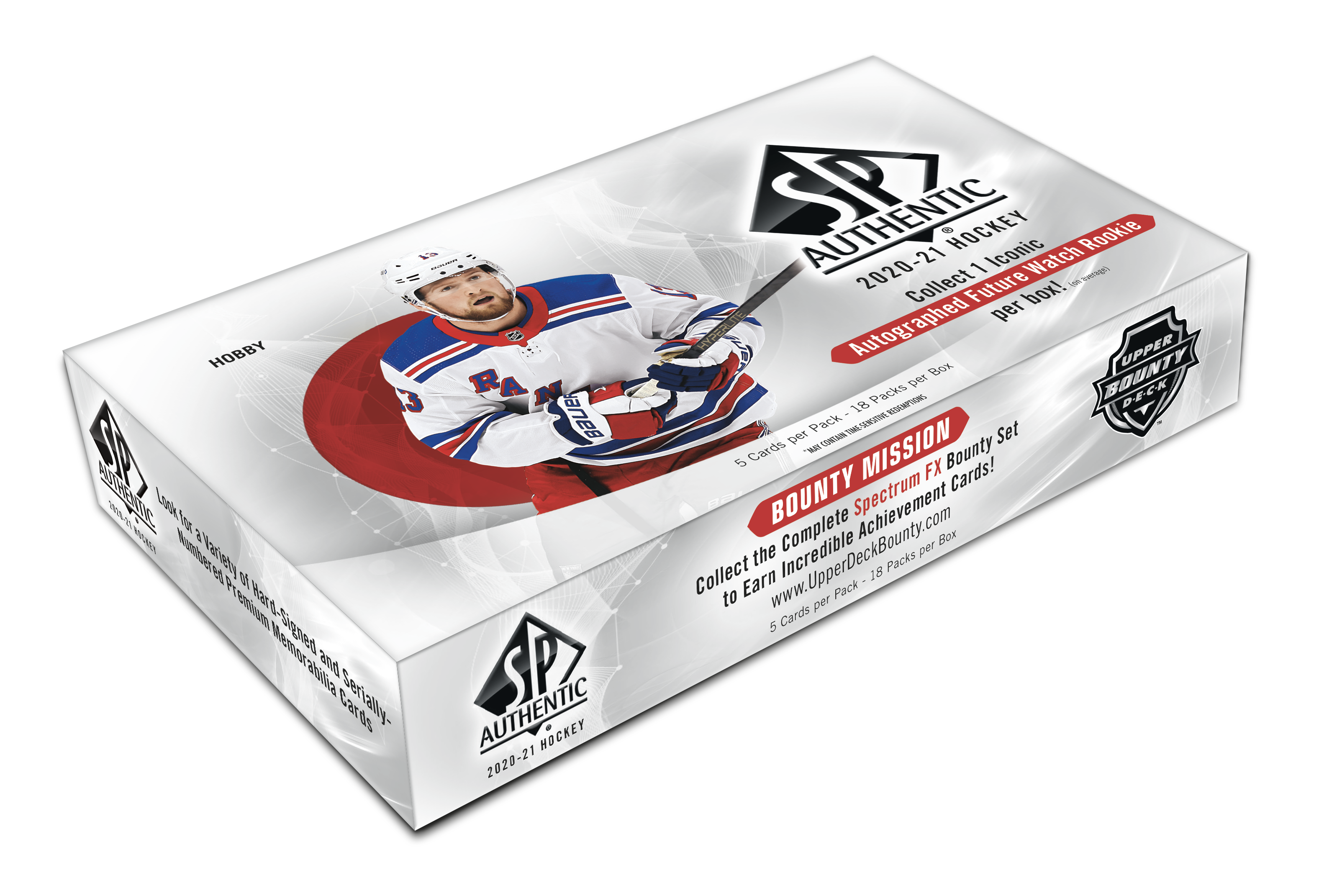 2020-21 Upper Deck SP Authentic Hockey Hobby Box (Pre-Order) - Miraj Trading