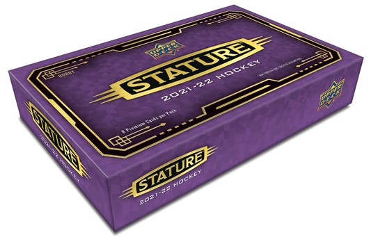 2021-22 Upper Deck Stature Hockey Hobby Box (Coming Soon!) - Miraj Trading