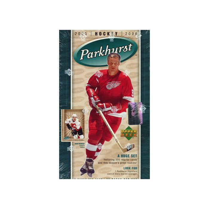 2005-06 Upper Deck Parkhurst Hockey Hobby Box - BigBoi Cards