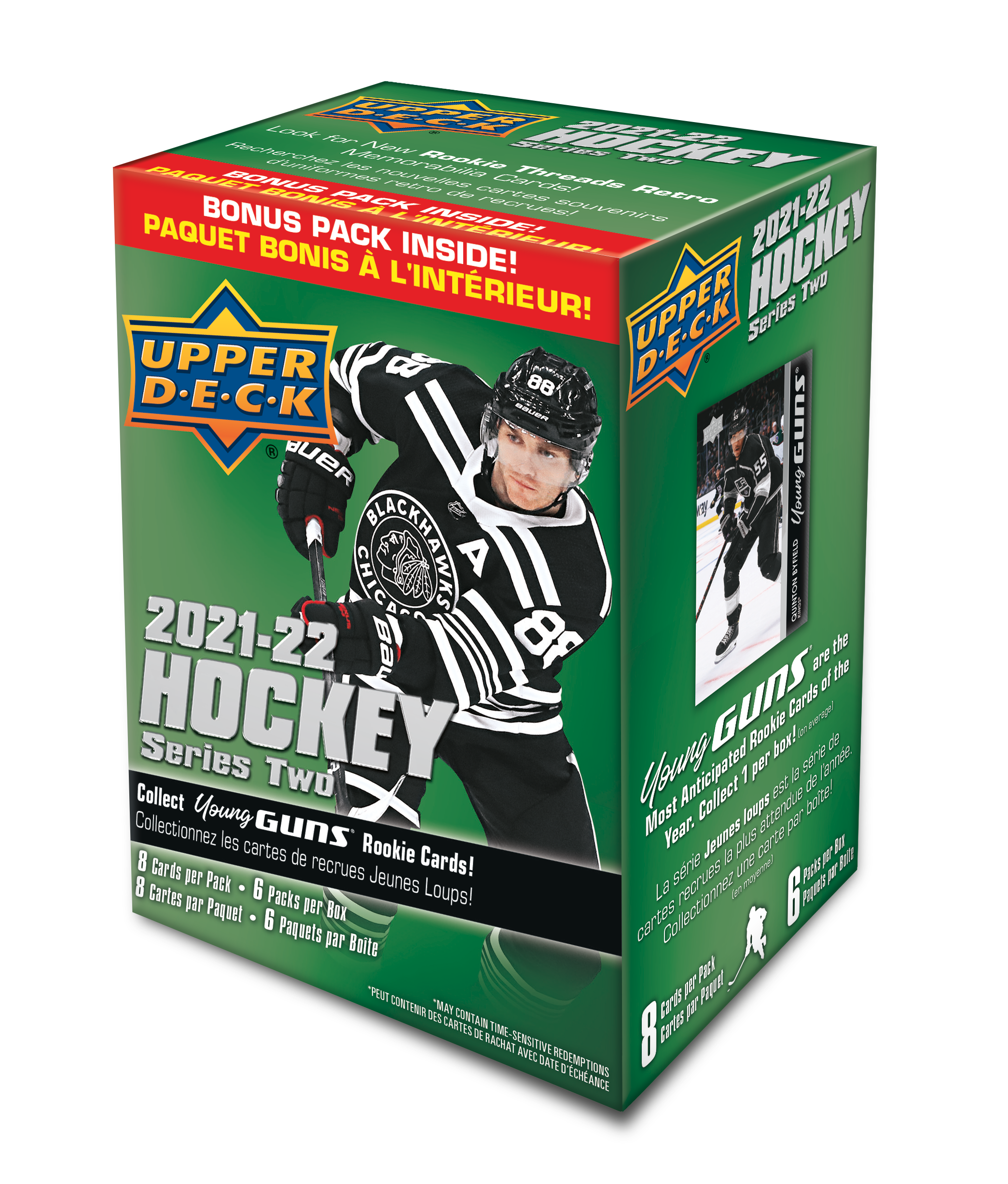 2021-22 Upper Deck Series 2 Hockey Blaster Case (Case of 20 Boxes) (Pre-Order) - Miraj Trading
