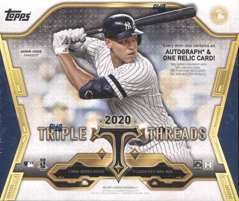 2020 Topps Triple Threads Baseball Hobby Box - BigBoi Cards