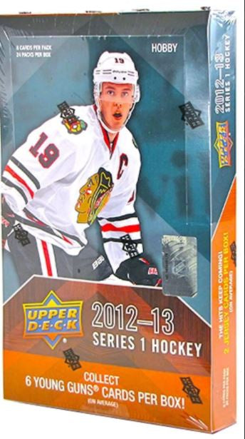 2012-13 Upper Deck Series 1 NHL Hockey Hobby Box - BigBoi Cards