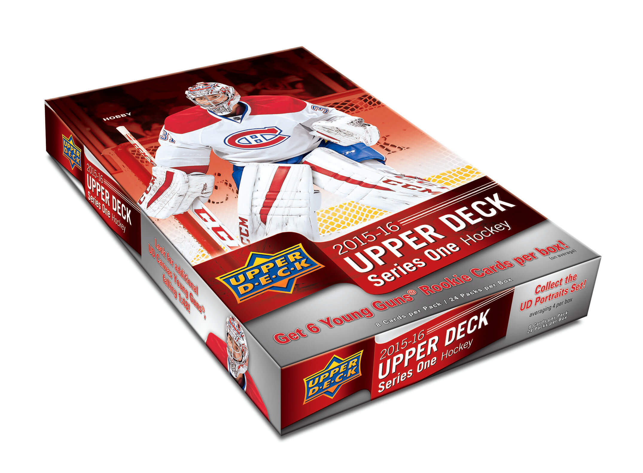 2015-16 Upper Deck Series 1 Hockey Hobby Box (Connor McDavid RC) - BigBoi Cards