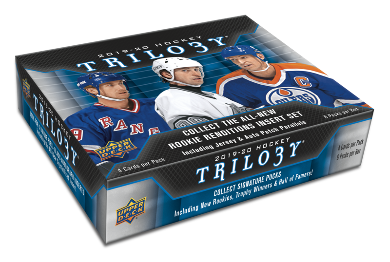 2019-20 Upper Deck Trilogy Hockey Hobby Inner Case (Boxes of 10) - BigBoi Cards