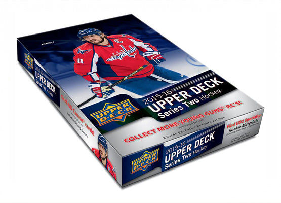 2015-16 Upper Deck Series 2 NHL Hockey Hobby Case (Boxes of 12) - BigBoi Cards
