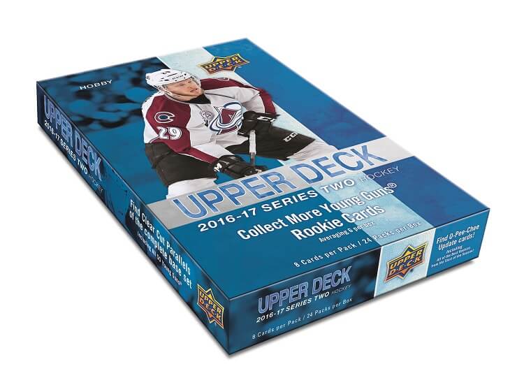 2016-17 Upper Deck Series 2 Hockey Sealed Hobby Case (Boxes of 12) - BigBoi Cards