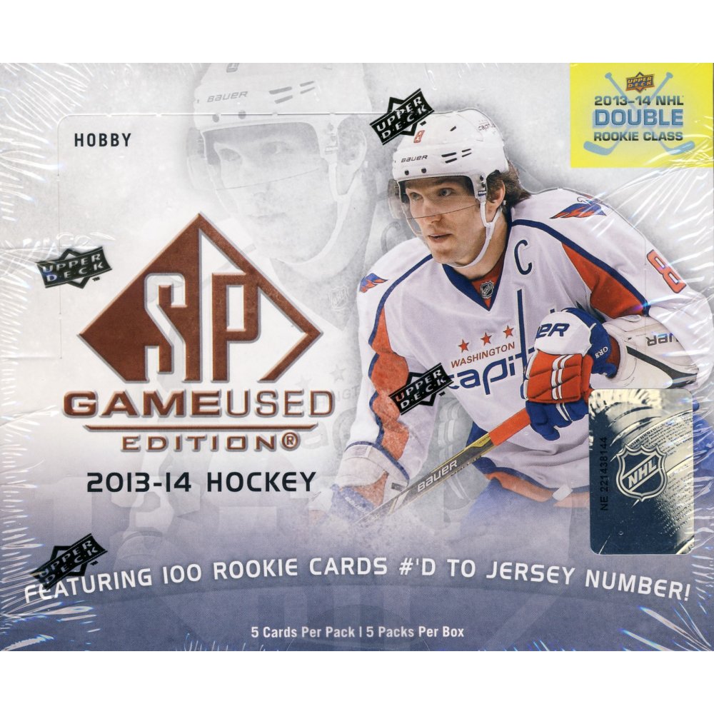 2013-14 Upper Deck SP Game Used NHL Hockey Hobby Box - BigBoi Cards