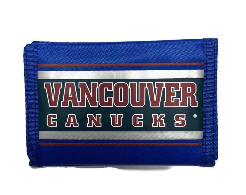 Vancouver Canucks Tri-Fold Wallet & Coin Pocket - Miraj Trading