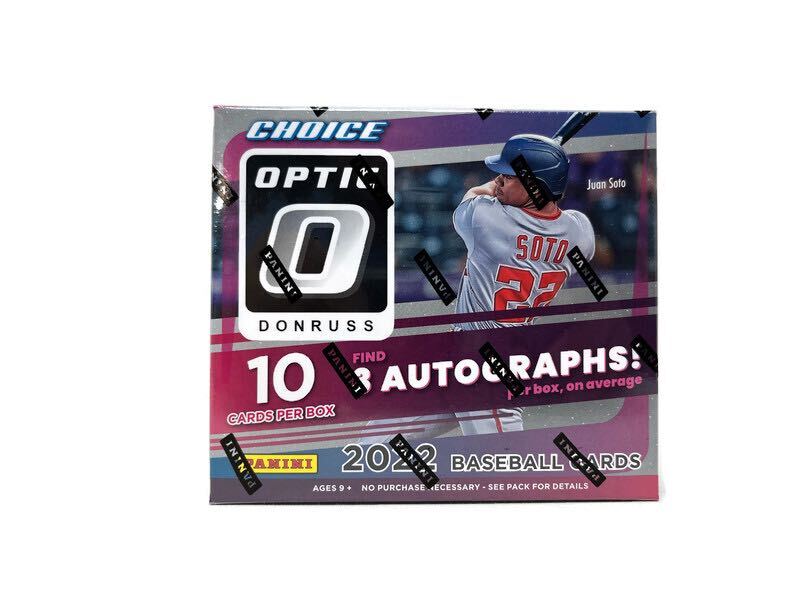 2022 Panini Donruss Optic Choice Baseball Hobby Box - Miraj Trading