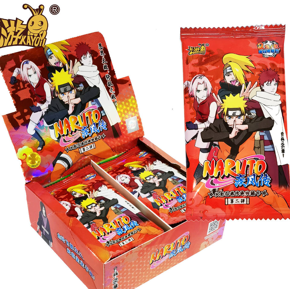 Naruto Cards Official Booster Box - Miraj Trading