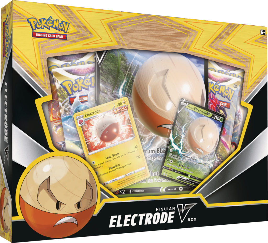 Pokemon Hisuian Electrode V Box - Miraj Trading