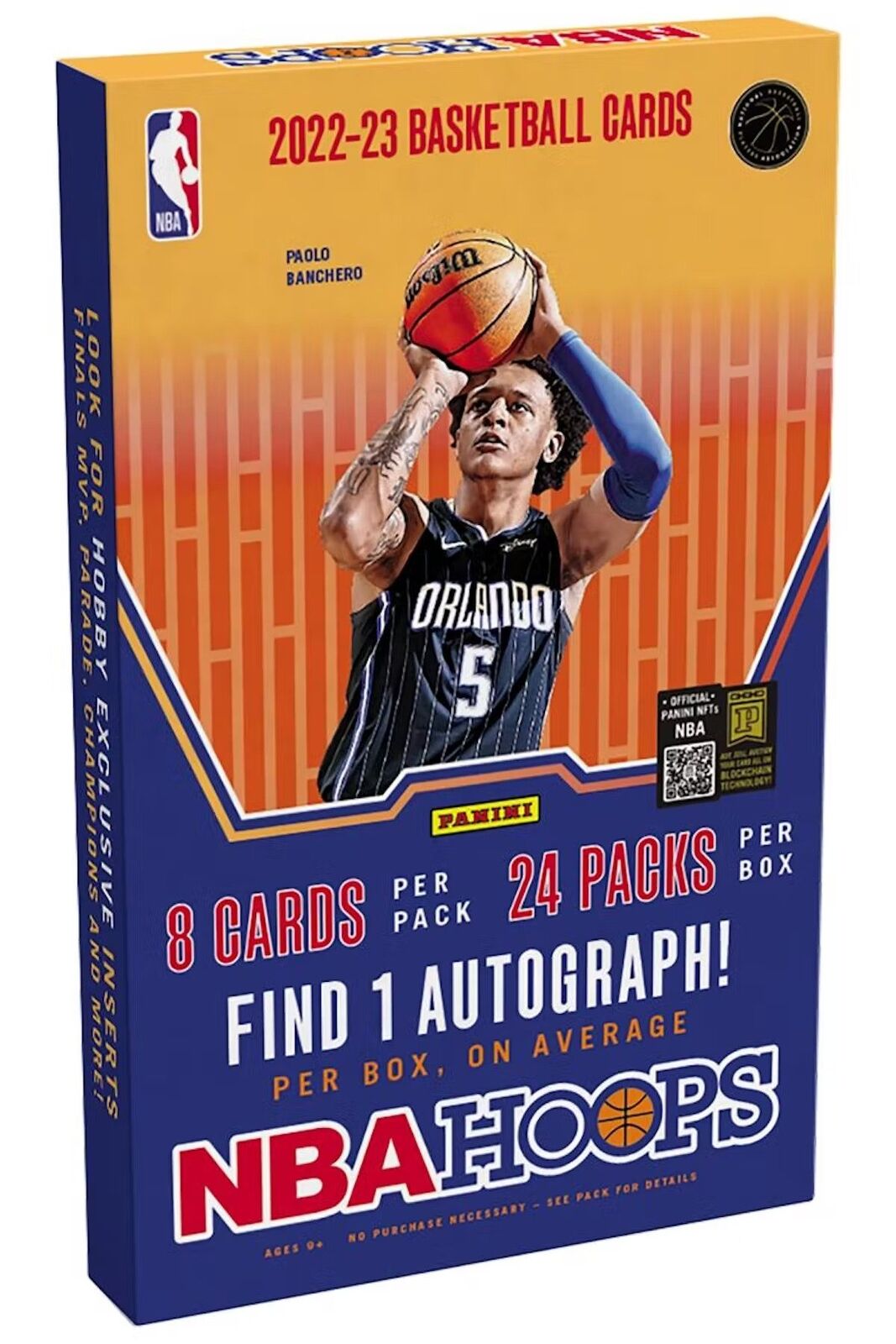 2022-23 Panini NBA Hoops Basketball Hobby Box - Miraj Trading