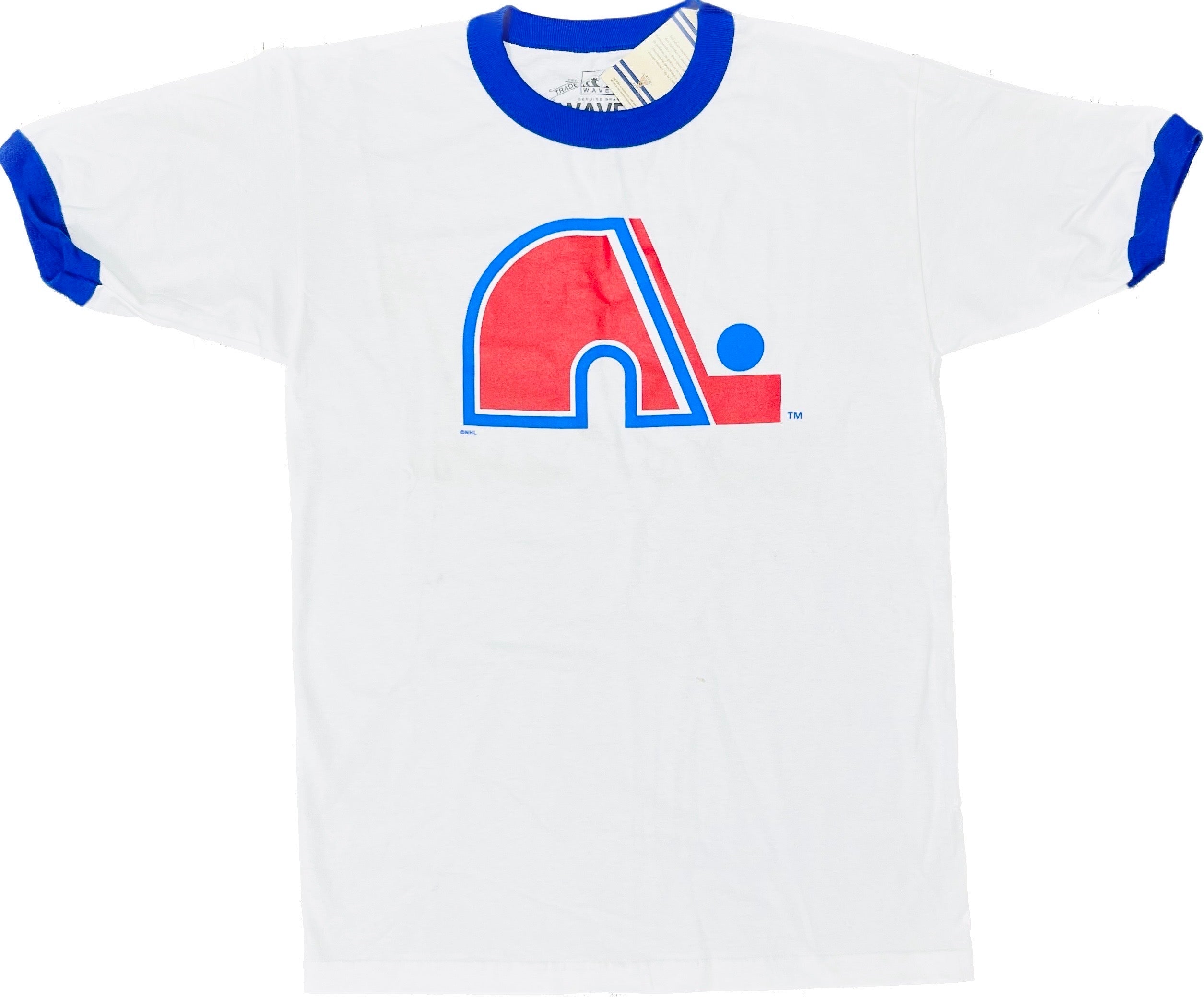 Quebec Nordiques White T-Shirt - Miraj Trading