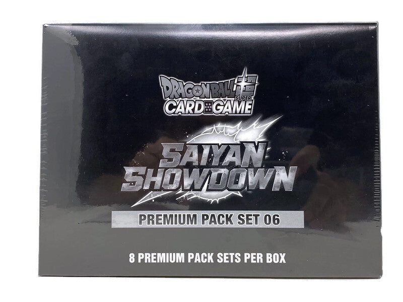 DBS 15 Dragon Ball Super Unison Warriors 6 Saiyan Showdown Premium Pack Set - Miraj Trading
