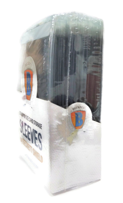 Beckett Shield Standard Size Semi Rigid Storage Sleeves - BigBoi Cards